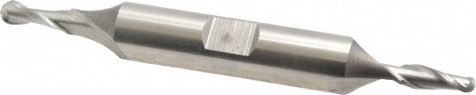 Cleveland C39136 Ball End Mill 0.1563" Dia, 0.4375" LOC, 2 Flute, High Speed Steel