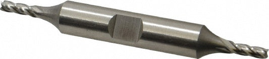 Cleveland C41202 Square End Mill 1/8'' Dia, 3/8'' LOC, 3/8'' Shank Dia, 3-1/16'' OAL, 4 Flutes, High Speed Steel