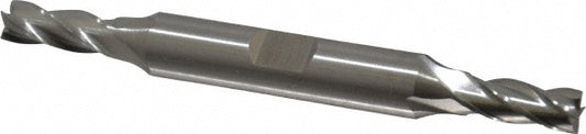 Cleveland C41207 Square End Mill 1/4'' Dia, 5/8'' LOC, 3/8'' Shank Dia, 3-3/8'' OAL, 4 Flutes, High Speed Steel