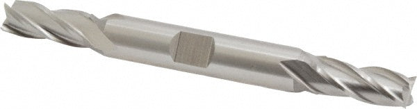 Cleveland C41209 Square End Mill 5/16'' Dia, 3/4'' LOC, 3/8'' Shank Dia, 3-1/2'' OAL, 4 Flutes, High Speed Steel