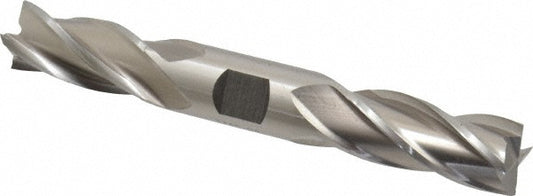 Cleveland C41223 Square End Mill 3/4'' Dia, 1-5/8'' LOC, 3/4'' Shank Dia, 5-5/8'' OAL, 4 Flutes, High Speed Steel