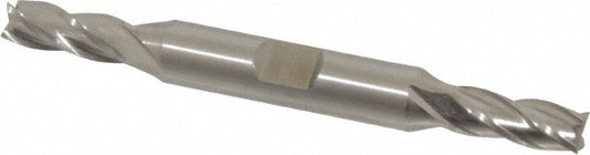 Cleveland C33035 Square End Mill 9/32'' Dia, 11/16'' LOC, 3/8'' Shank Dia, 3-3/8'' OAL, 4 Flutes, High Speed Steel