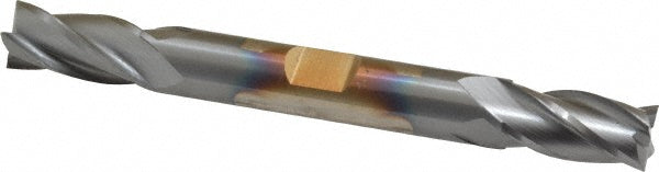 Cleveland C33116 Square End Mill 3/8'' Dia, 3/4'' LOC, 3/8'' Shank Dia, 3-1/2'' OAL, 4 Flutes, High Speed Steel