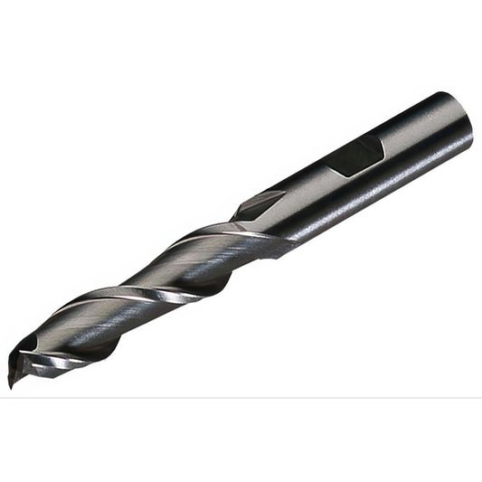 Cleveland C33488 Square End Mill 1/4" Dia, 5/8" LOC, 2 Flutes, High Speed Steel