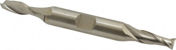 Cleveland C52155 Square End Mill 1/4'' Dia, 1/2'' LOC, 3/8'' Shank Dia, 3-3/8'' OAL, 2 Flutes, Cobalt