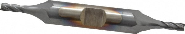 Cleveland C32974 Square End Mill 1/8'' Dia, 3/8'' LOC, 3/8'' Shank Dia, 3-1/16'' OAL, 4 Flutes, Cobalt