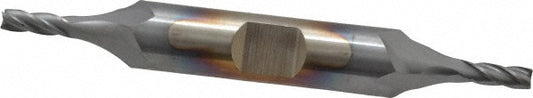 Cleveland C32974 Square End Mill 1/8'' Dia, 3/8'' LOC, 3/8'' Shank Dia, 3-1/16'' OAL, 4 Flutes, Cobalt