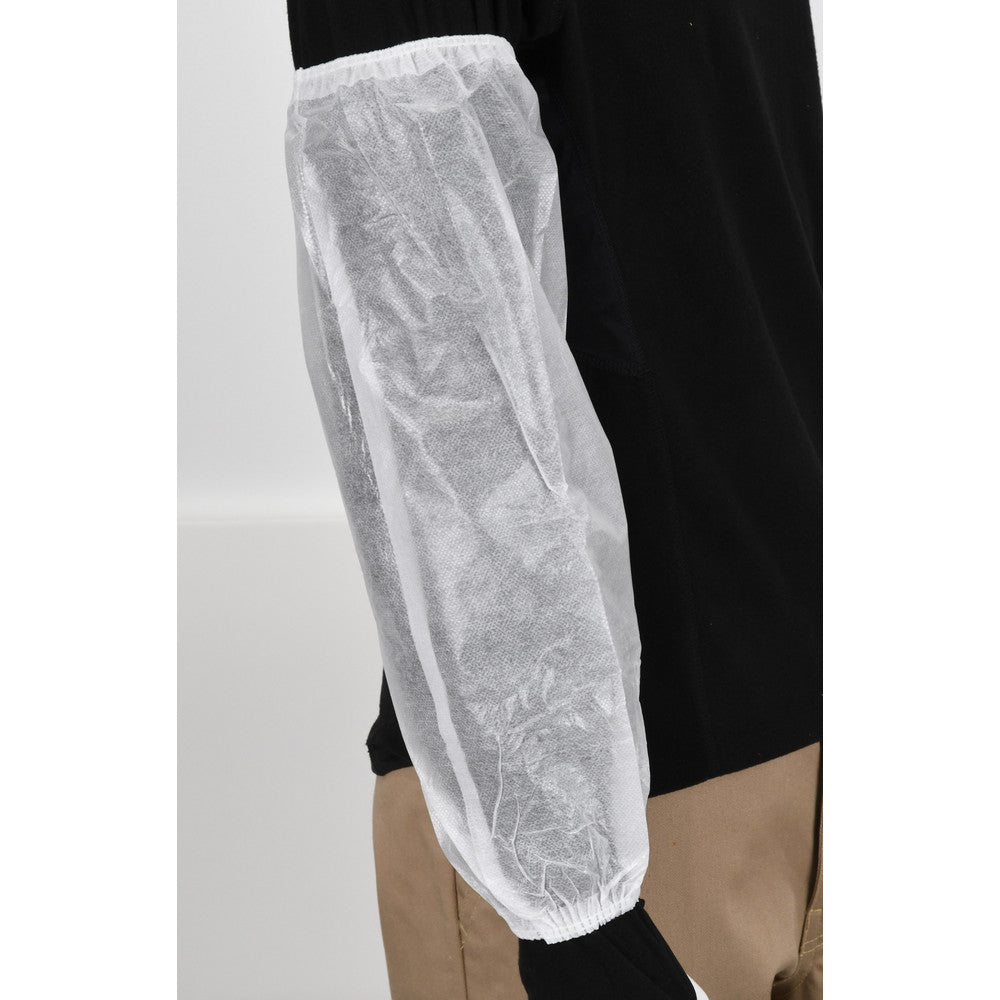 PRO-SAFE KM-AG-NWPI-LRG-WHITE Disposable Sleeve Size Large, Polypropylene