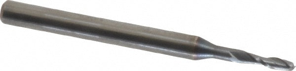 OSG 402-062508 Square End Mill 1/16'' Dia, 3/16'' LOC, 1/8'' Shank Dia, 1-1/2'' OAL, 2 Flutes, Solid Carbide