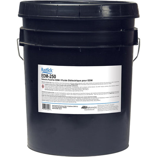 Rustlick 72050 Dielectric & EDM Fluid Rustlick EDM-250 EDM-250, Liquid, 5 gal Pail