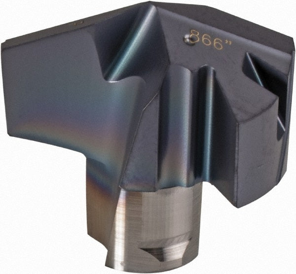 Iscar 5506652 Replaceable Drill Tips ICP0866 IC908, 0.8660" Dia, 22.00 mm Dia, 140 deg Point,  IC908