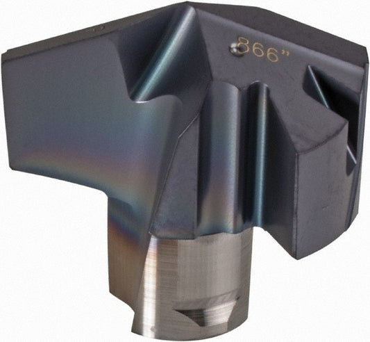 Iscar 5506652 Replaceable Drill Tips ICP0866 IC908, 0.8660" Dia, 22.00 mm Dia, 140 deg Point,  IC908