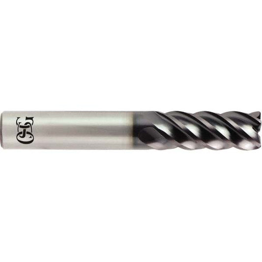 OSG 20553123 Corner Radius End Mill 5/16" Dia, 3/4" LOC, 0.0600" Radius, 5 Flute, Solid Carbide