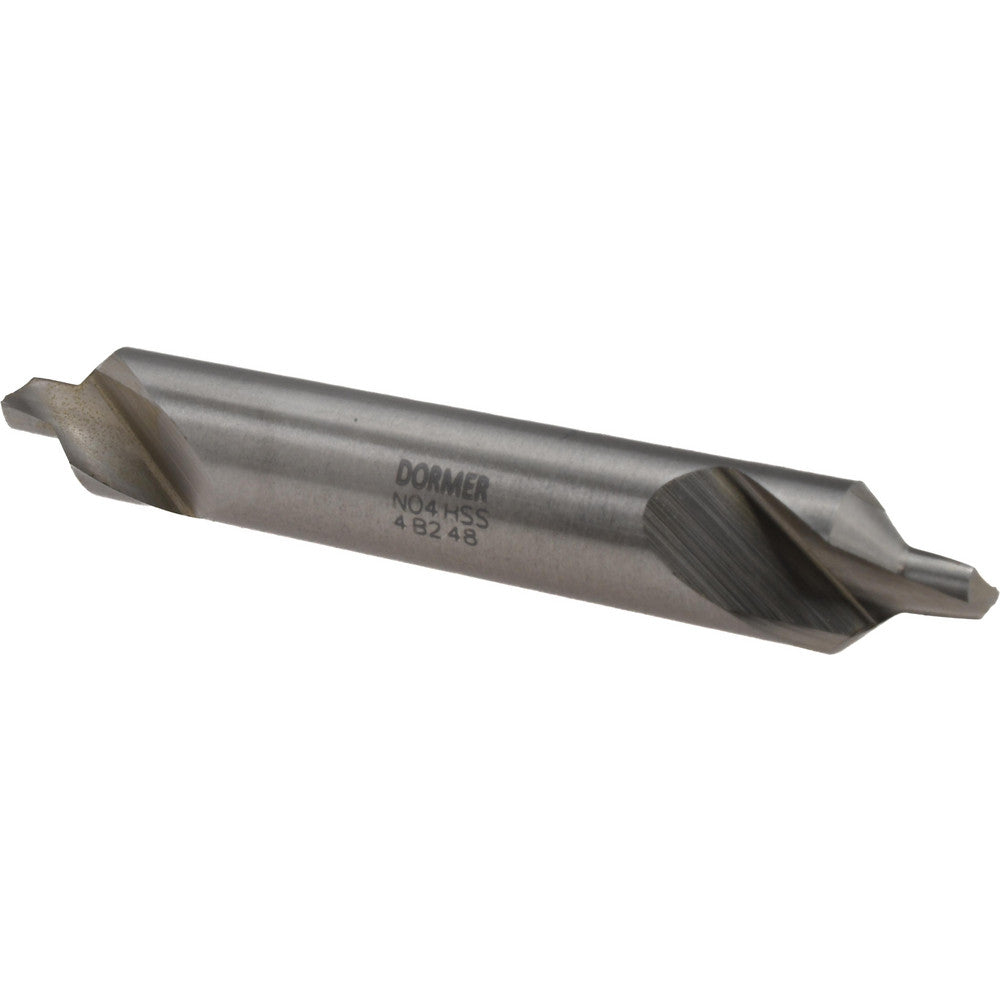 Dormer Pramet 5969418 Combo Drill & Countersink #4, High Speed Steel