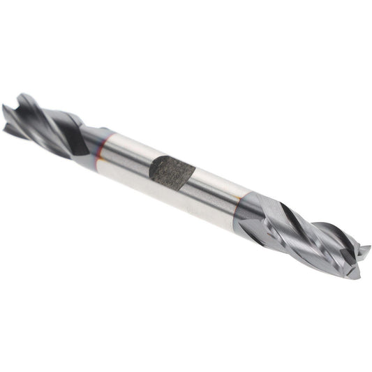Hertel EF053024 Square End Mill 3/8" Dia, 4 Flutes, 3/4" LOC, High Speed Steel, 30 &deg Helix