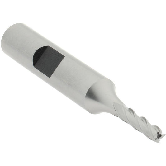 Hertel E199921246 Square End Mill 9/64" Dia, 1/2" LOC, 4 Flutes, High Speed Steel