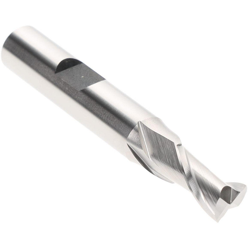 Hertel E199921271 Square End Mill 21/64" Dia, 9/16" LOC, 2 Flutes, High Speed Steel