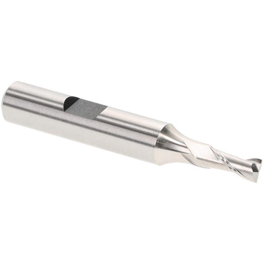 Hertel E199921255 Square End Mill 13/64" Dia, 2 Flutes, 7/16" LOC, High Speed Steel, 30 &deg Helix