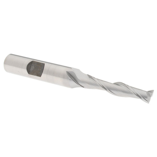 Hertel E199921264 Square End Mill 1/4" Dia, 1-1/4" LOC, 2 Flutes, High Speed Steel