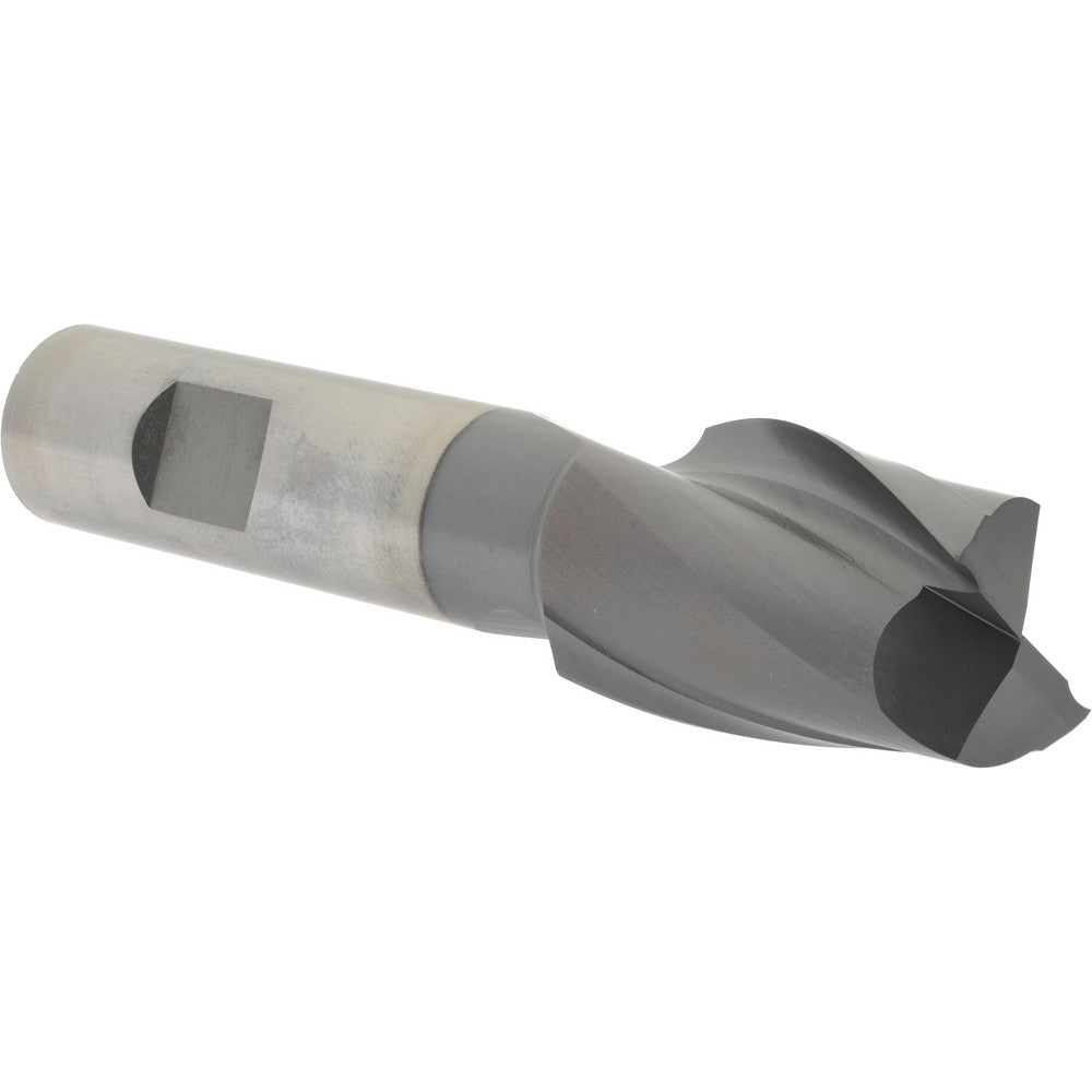 Hertel EF99921313 Square End Mill 1'' Dia, 1-1/2'' LOC, 3/4'' Shank Dia, 4-1/8'' OAL, 2 Flutes, High Speed Steel