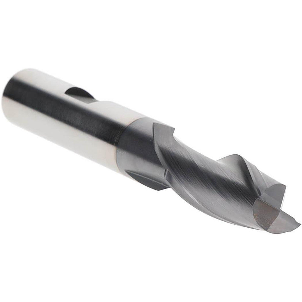 Hertel E799921158 Square End Mill 1/2" Dia, 1" LOC, 2 Flutes, High Speed Steel