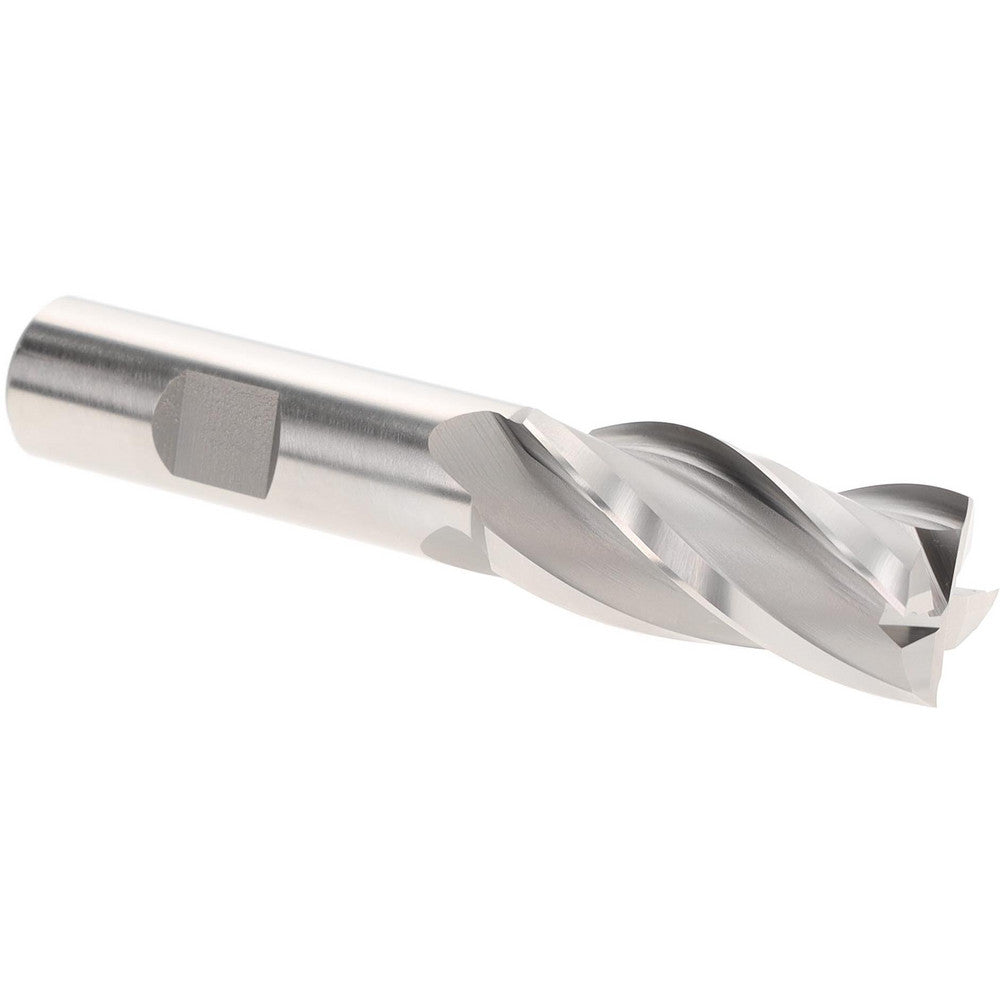 Hertel E199921307 Square End Mill 3/4" Dia, 4 Flutes, 1-5/8" LOC, High Speed Steel, 30 &deg Helix