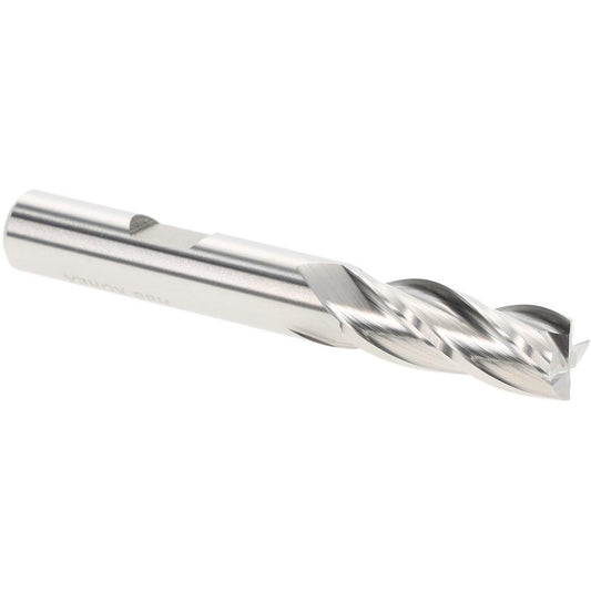 Hertel E199921280 Square End Mill 25/64" Dia, 1" LOC, 4 Flutes, High Speed Steel