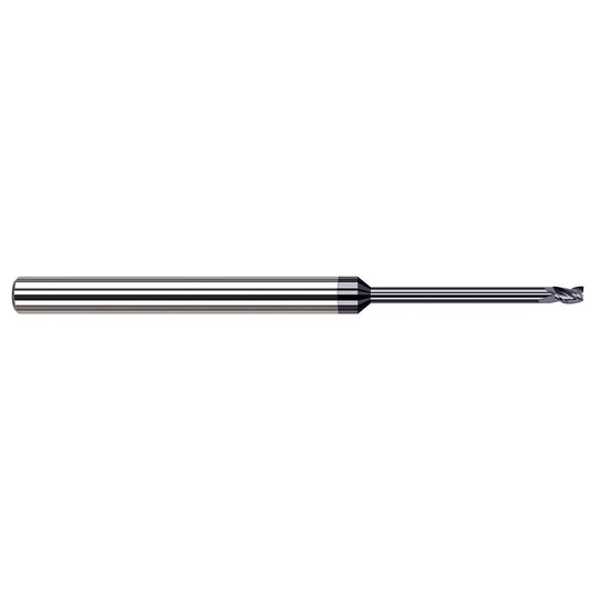 Harvey Tool 35462-C3 Square End Mill 1/16" Dia, 3/32" LOC, 3 Flute, Solid Carbide