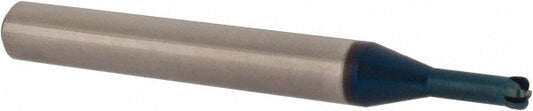Accupro G8C2600802 Corner Radius End Mill 1/8" Dia, 0.05" LOC, 1/32" Radius, 4 Flutes, Solid Carbide