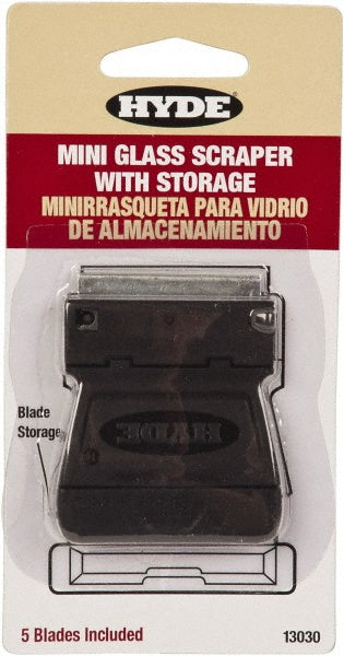 Hyde Tools 13030 Stiff Carbon Steel 1-Edge Scraper