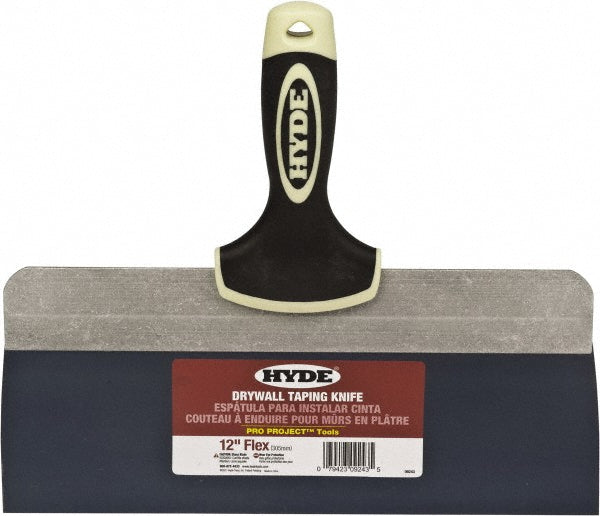 Hyde Tools 09243 Taping Knife Tempered Steel, 12" Wide