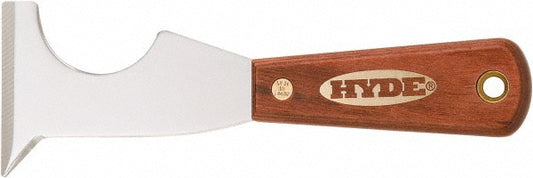 Hyde Tools 07975 Stiff High Carbon Steel Chisel Scraper