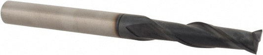 Accupro EM15401201 Square End Mill 3/16'' Dia, 3/4'' LOC, 3/16'' Shank Dia, 2-1/8'' OAL, 2 Flutes, Solid Carbide