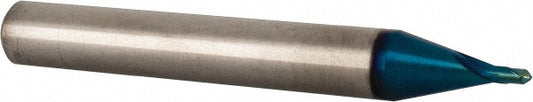 Accupro G8A43004 Ball End Mill 0.0625" Dia, 0.0625" LOC, 2 Flute, Solid Carbide