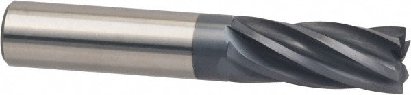 Accupro 95168863 Corner Radius End Mill 3/8" Dia, 1/2" LOC, 0.0200" Radius, 6 Flute, Solid Carbide