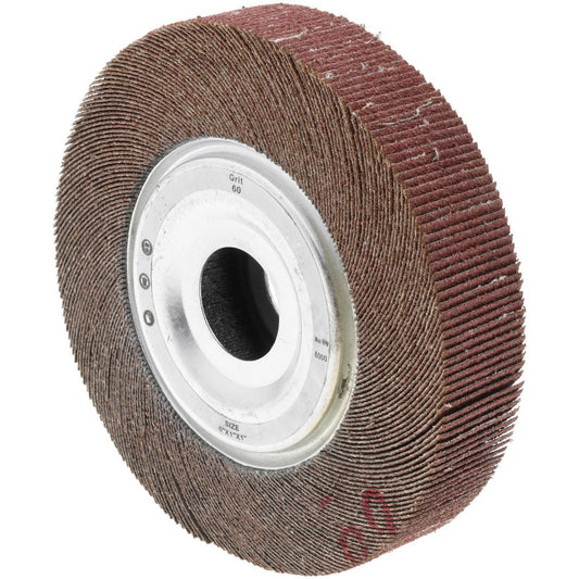 Tru-Maxx SZUFW660 6 x 1" 60 Grit Aluminum Oxide Unmounted Flap Wheel