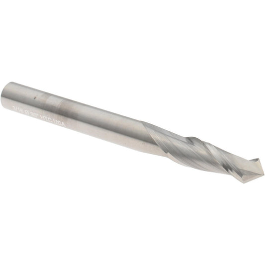Harvey Tool 15312-2 Drill Mill 3/16" Dia, 5/8" LOC, 2 Flutes, 90 &deg Point, Solid Carbide