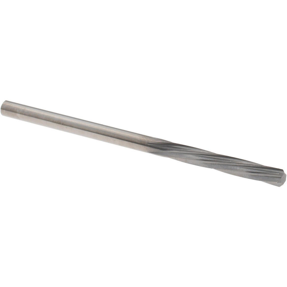 Magafor 88860002990 Chucking Reamer 2.99 mm Dia, 2-1/4" OAL, 0.5900" Flute Length, Spiral Flute, Straight-Cylindrical Shank, Solid Carbide