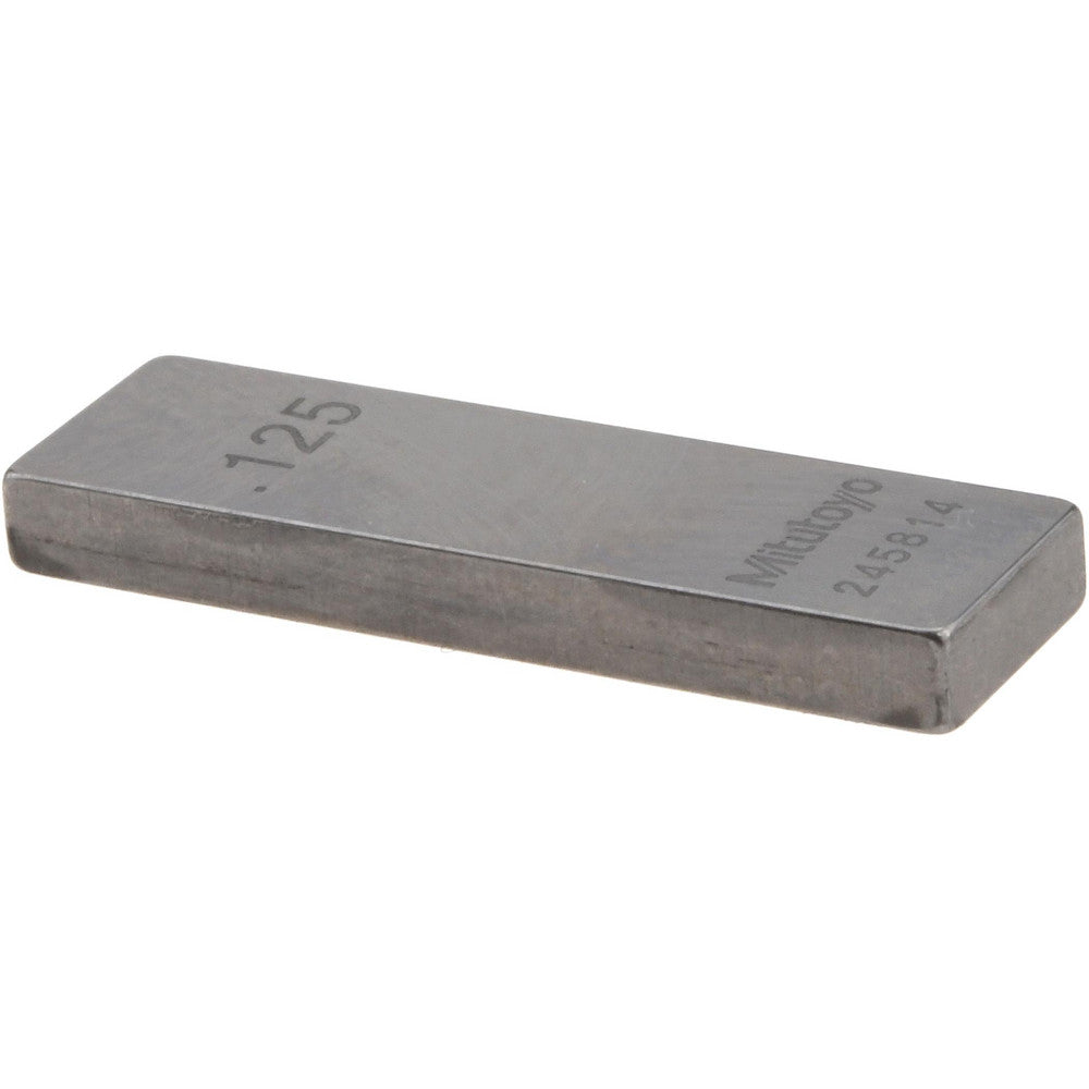 Mitutoyo 611165-531 Rectangle Steel Gage Block 0.125", Grade 0