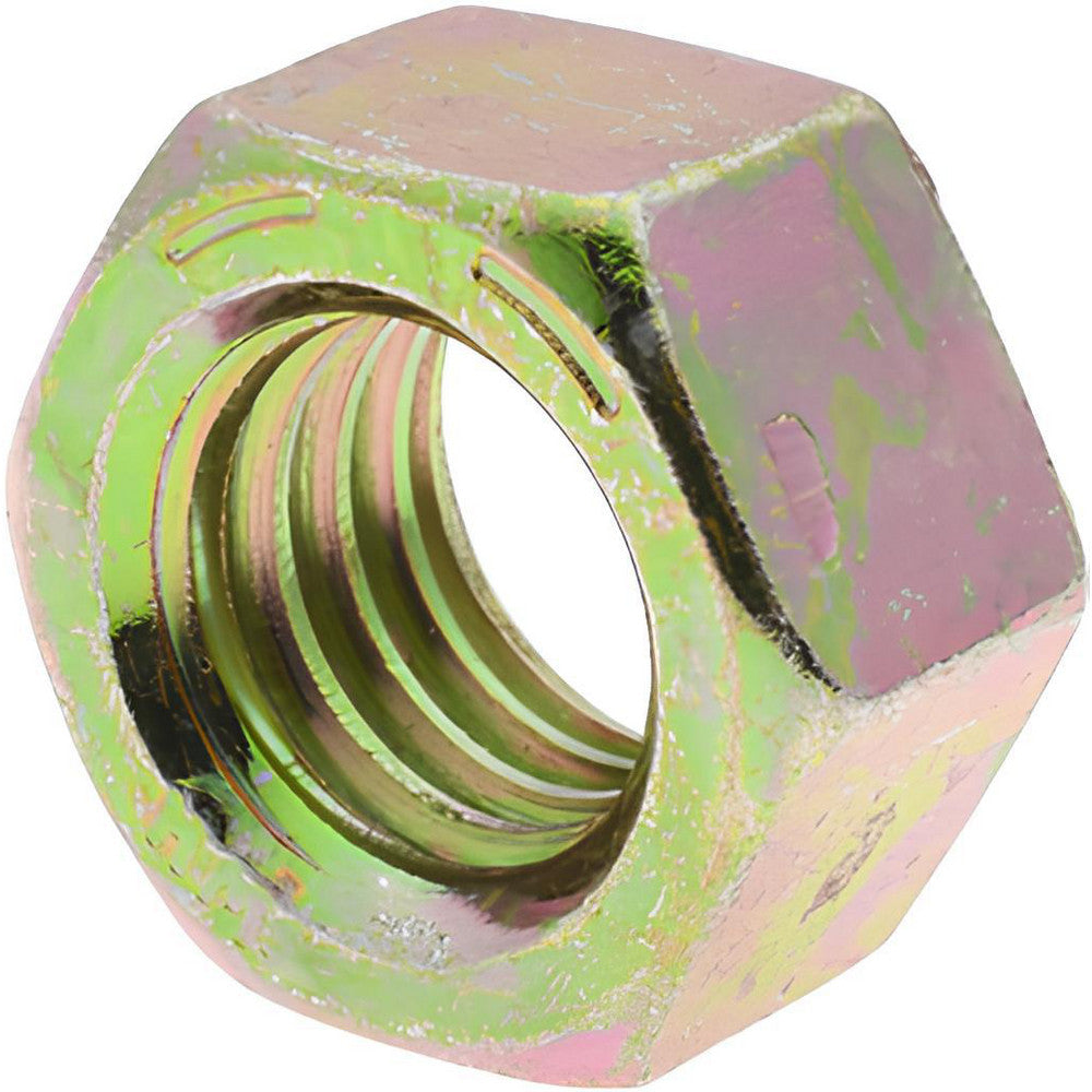 Value Collection 87723466 Hex Nut 1/2-13, Grade 8 Steel, Zinc Yellow Dichromate Finish