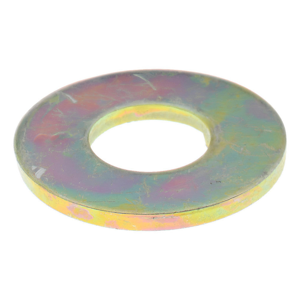 Value Collection 87723482 1/4" Screw USS Flat Washer Alloy Steel, Zinc Yellow Dichromate Finish