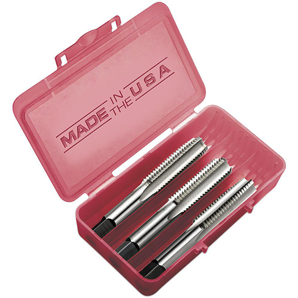 Titan USA TT89958 Tap Sets Set Type Single Thread Size Sets  Thread Size (Inch) 3/8-16  Material High-Speed Steel  Overall Length (Decimal Inch) 2.9375  Overall Length (Inch) 2-15/16  Thread Direction Left Hand