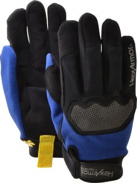 HexArmor 4018-M (8) Cut & Puncture-Resistant Gloves Size M, ANSI Cut A6, ANSI Puncture 3, Synthetic Leather