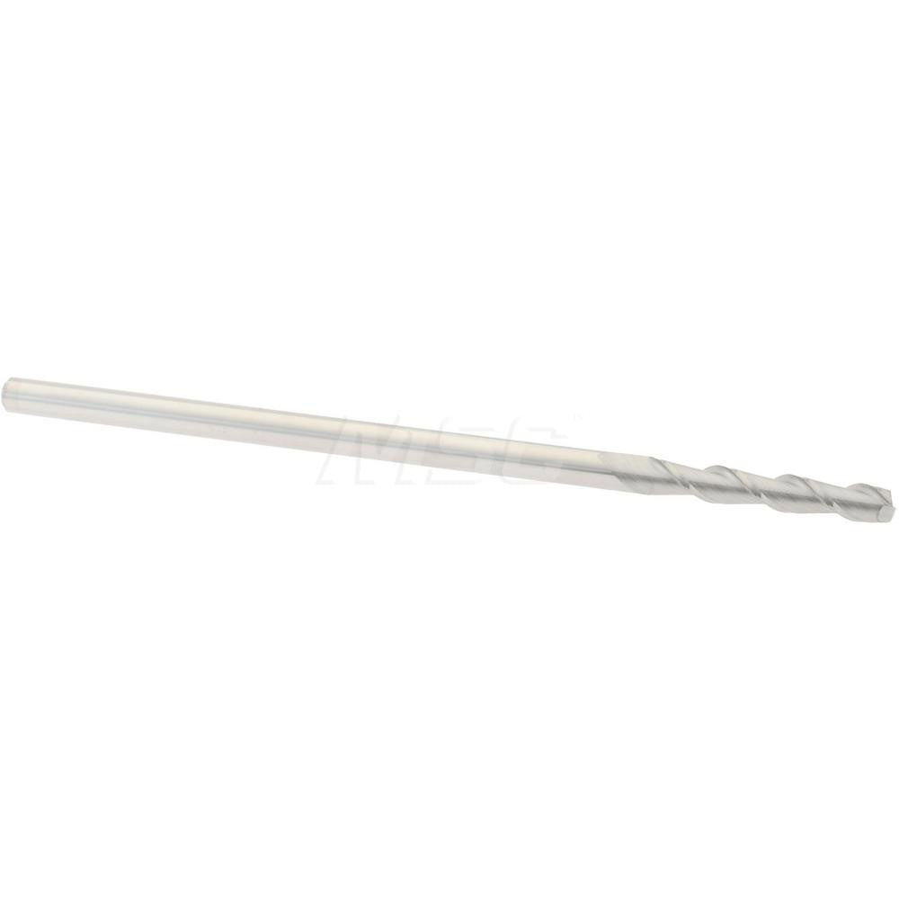 Accupro 87809950 Square End Mill 1/8'' Dia, 3/4'' LOC, 1/8'' Shank Dia, 3'' OAL, 2 Flutes, Solid Carbide