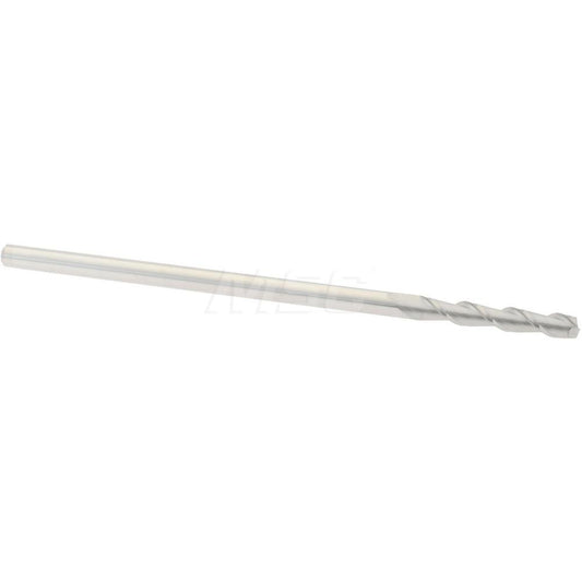 Accupro 87809950 Square End Mill 1/8'' Dia, 3/4'' LOC, 1/8'' Shank Dia, 3'' OAL, 2 Flutes, Solid Carbide