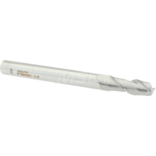 Accupro 87809992 Square End Mill 3/8'' Dia, 1'' LOC, 3/8'' Shank Dia, 4'' OAL, 2 Flutes, Solid Carbide