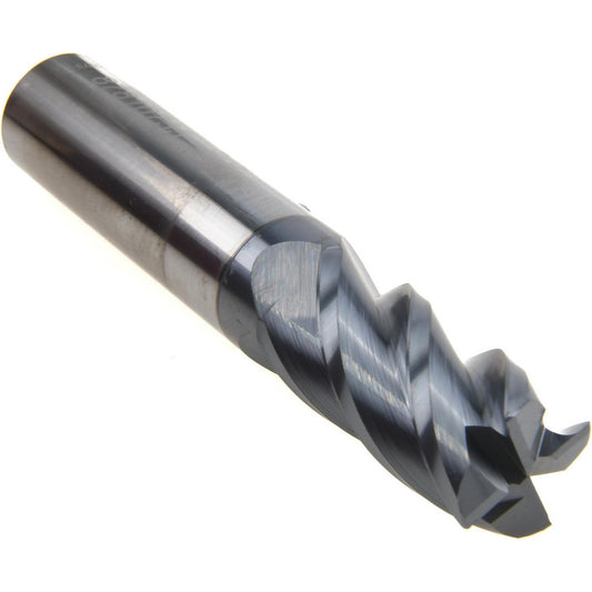 Accupro 87810735 Corner Radius End Mill 5/8" Dia, 1-1/4" LOC, 0.02" Radius, 4 Flutes, Solid Carbide