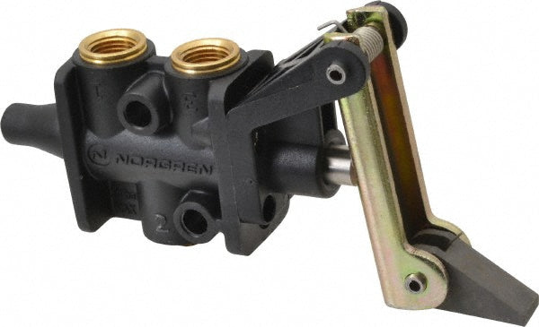 Norgren 03041022 Mechanically Operated Valve Packed Spool, One-Way Trip Actuator, 1/8" Inlet, 2 Position