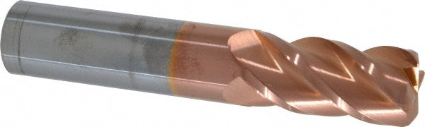 Accupro 87829297 Corner Radius End Mill 3/4" Dia, 1-1/2" LOC, 1/8" Radius, 4 Flutes, Solid Carbide