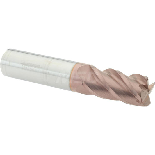 Accupro 87829321 Corner Radius End Mill 3/4" Dia, 1-1/2" LOC, 0.03" Radius, 4 Flutes, Solid Carbide
